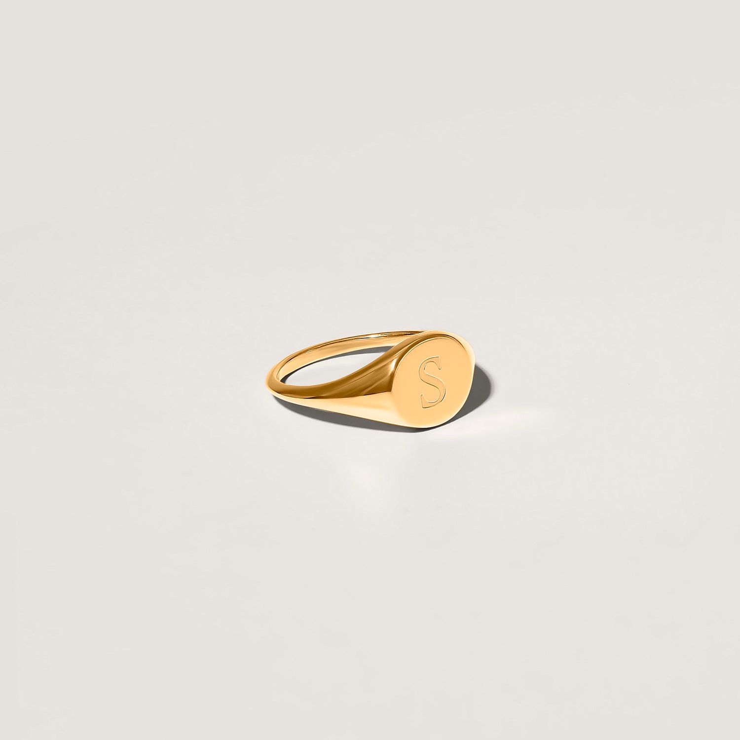 Engravable Pinky Signet Ring