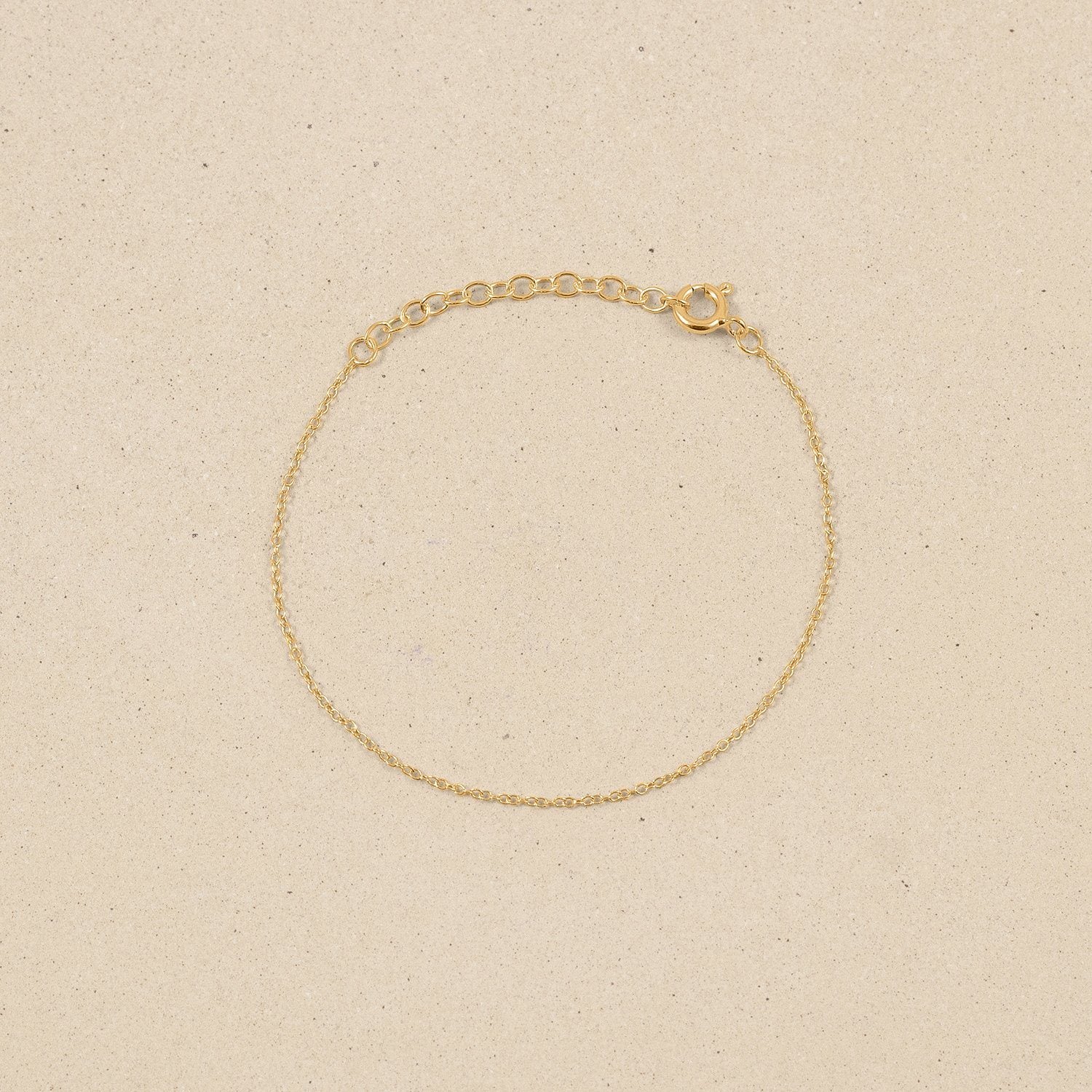 Ankerkette Armband Jewelry stilnest 24ct Gold Vermeil 