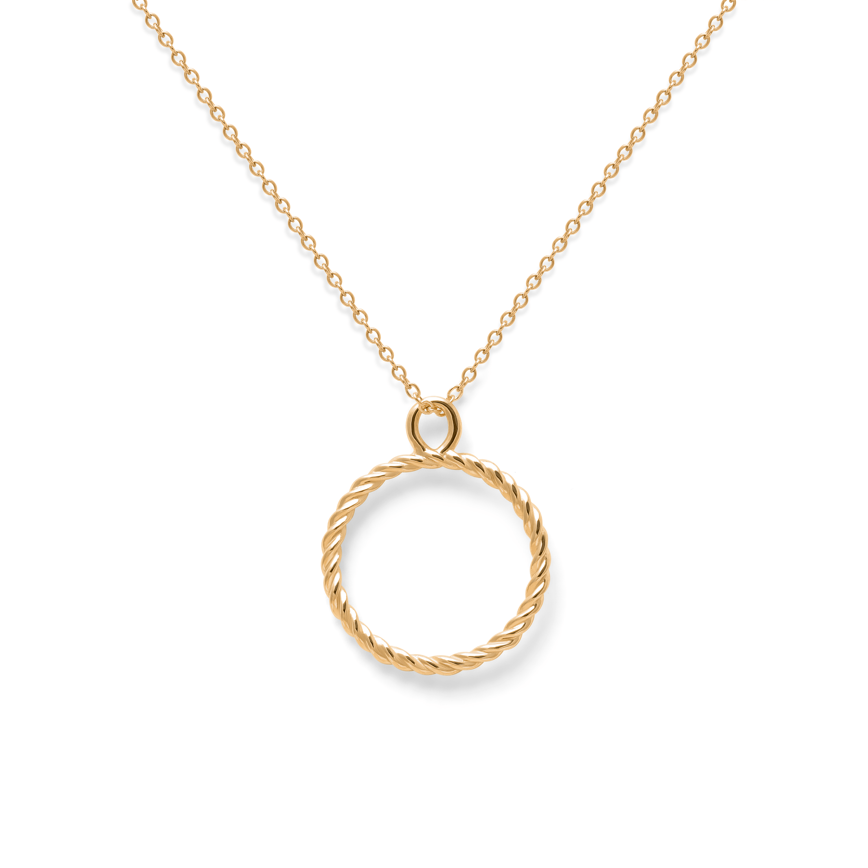 Dune Kette Jewelry useless 24ct Gold Vermeil S (45cm) Ankerkette