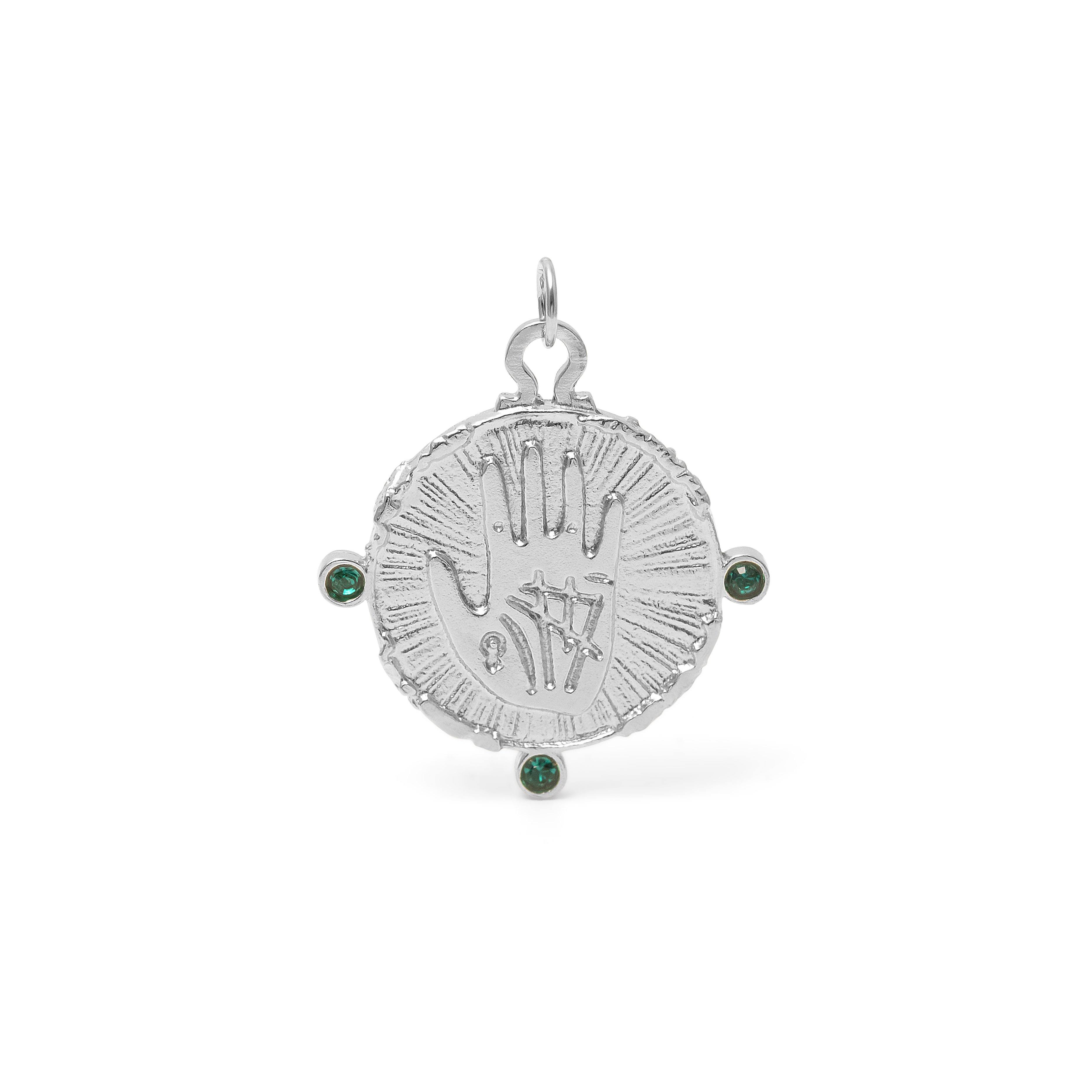 Gypsy Girl Emerald Anhänger Jewelry jacko-wusch 925 Silver 