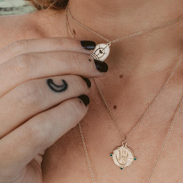 Gypsy Girl Emerald Kette Jewelry jacko-wusch 