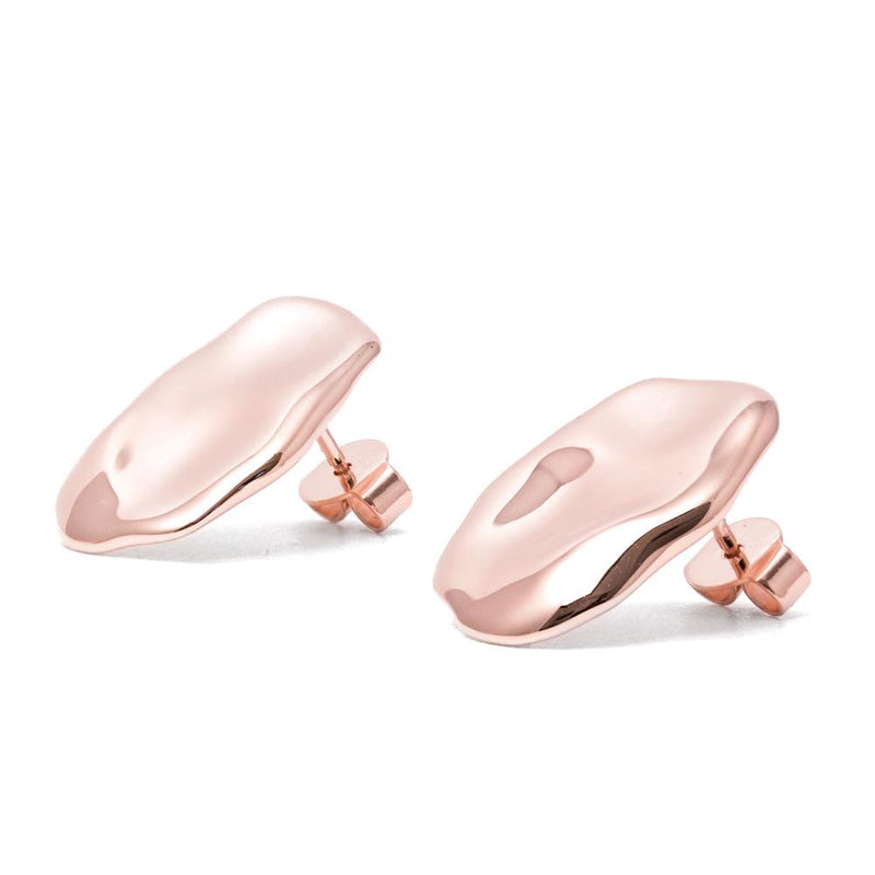 L'Or Liquide Ohrringe Jewelry teetharejade 925 Silver Rose Gold Plated 
