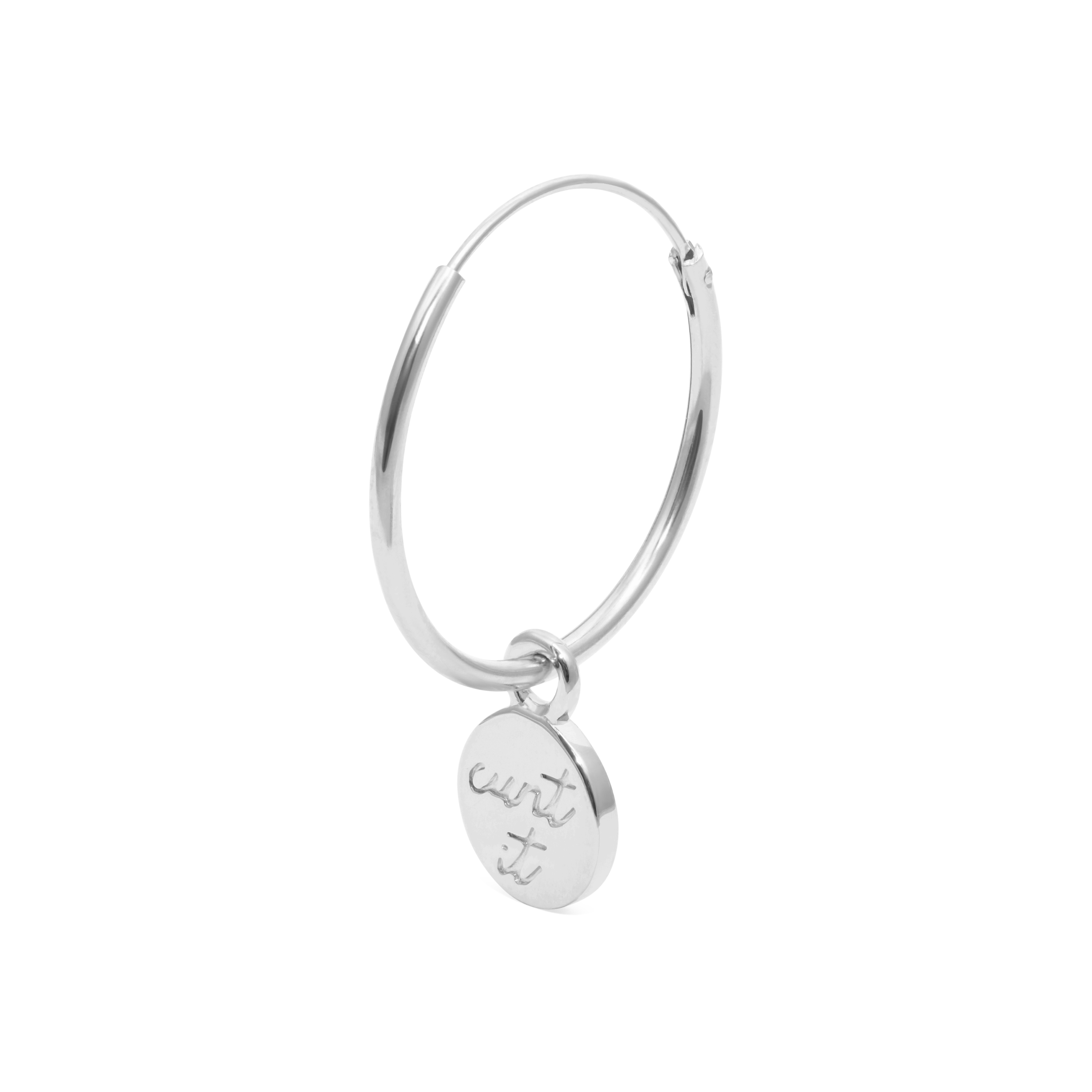 Magic Spell Ear Hoop Nr.3 Jewelry jacko-wusch 925 Silver 21mm 