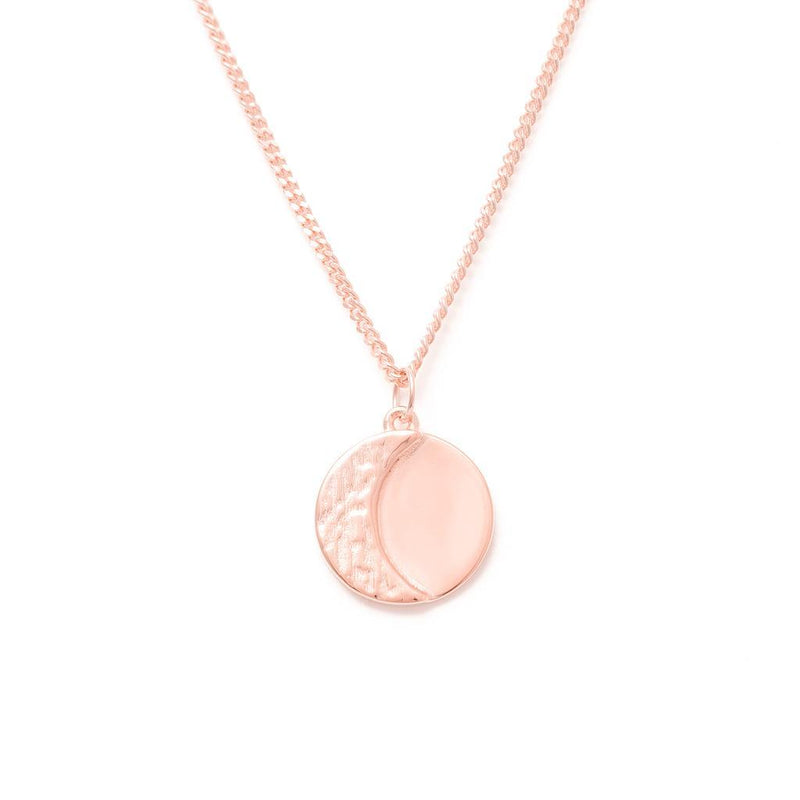 Ours Moon Phases Nr.1 Kette Jewelry ella-thebee 925 Silver Rose Gold Plated 