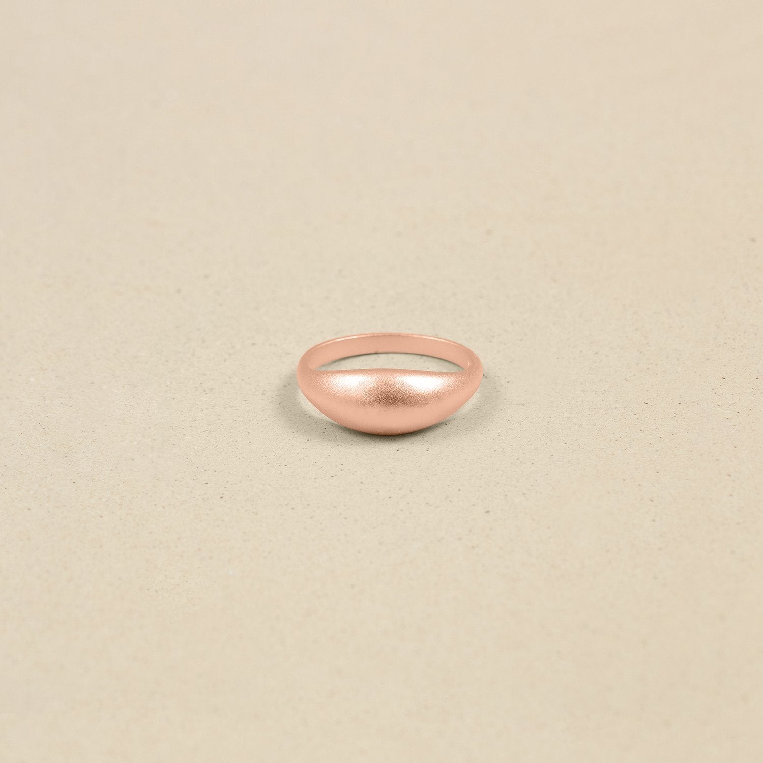 Ring Produktion Custom Ring stilnest-atelier Rose Gold Vermeil (+20 EUR) Matt The Chunky (+125 EUR)