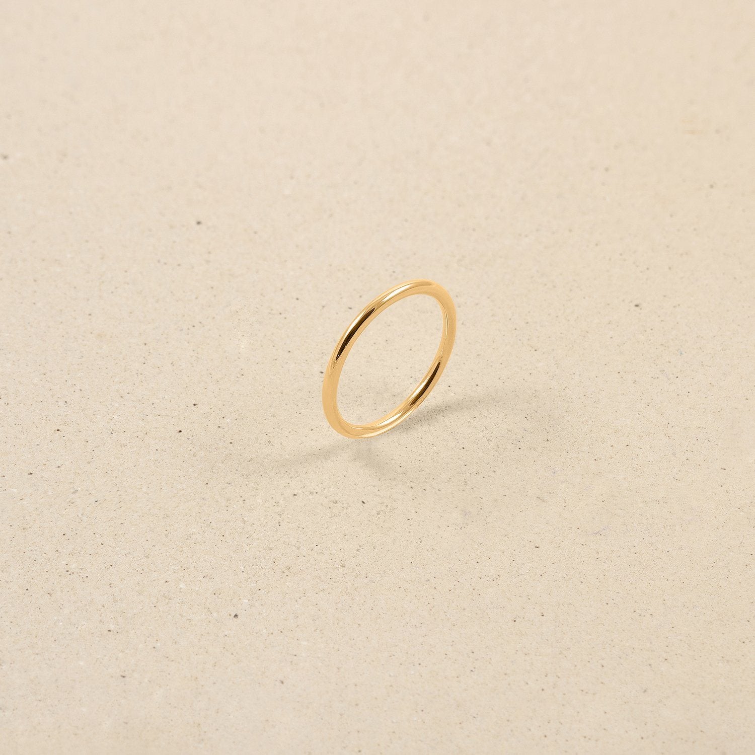 Simple Reminder Ring Jewelry stilnest 24ct Gold Vermeil S - 52 (16.6mm) 