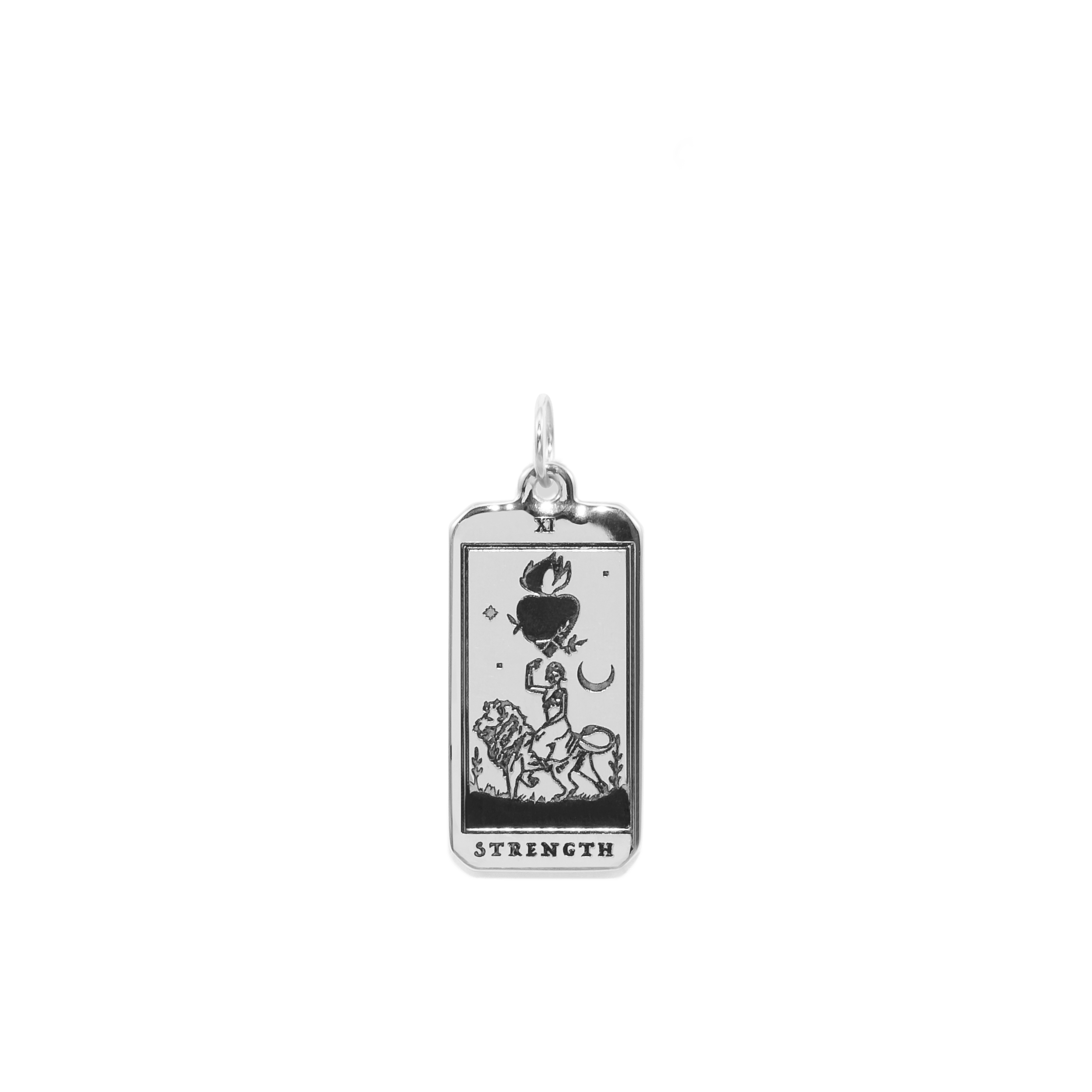 Strength Tarot Card Anhänger Jewelry jacko-wusch 925 Silver 