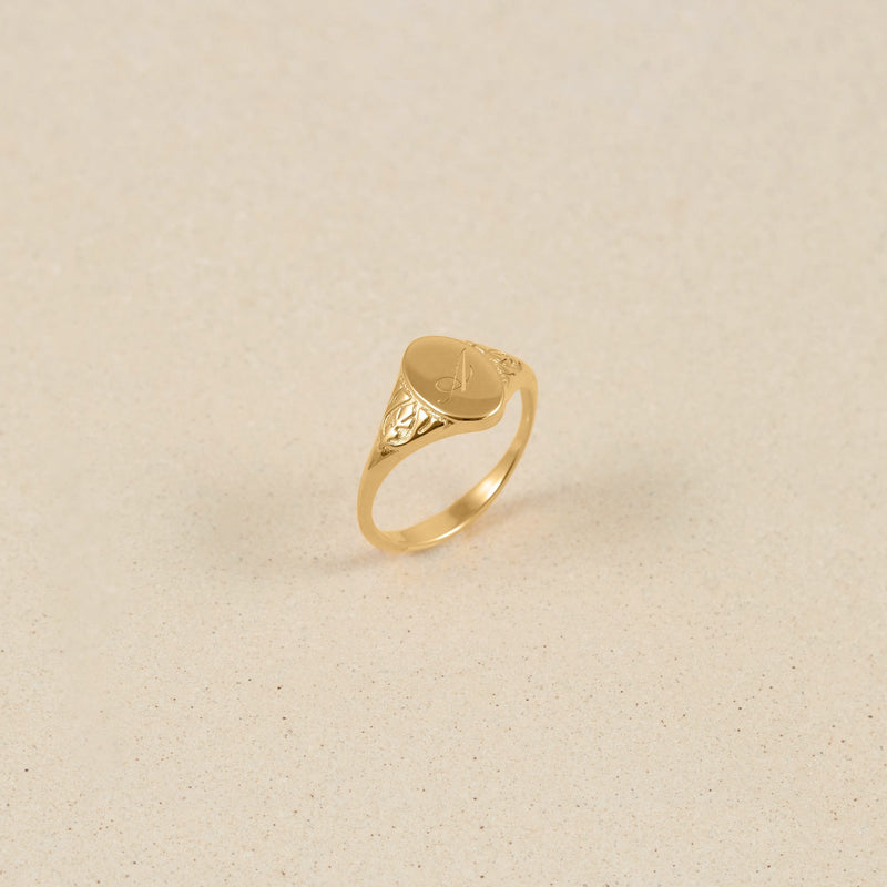 Victorian Initial Ring Jewelry stilnest 